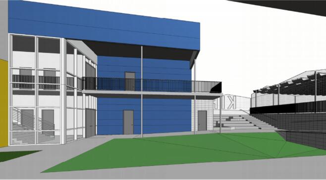 KIPP Compton campus rendering